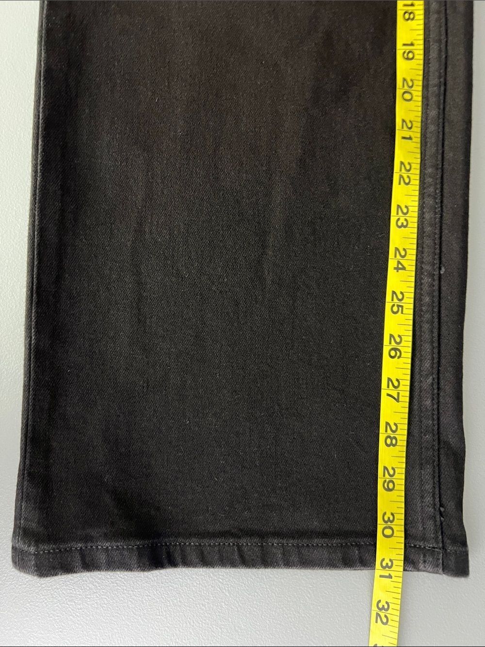 New Everlane THE MID-WAY JEAN in Washed Black Size 26 - Picture 10 of 12